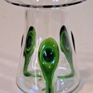 Peacock Eye Art Glass